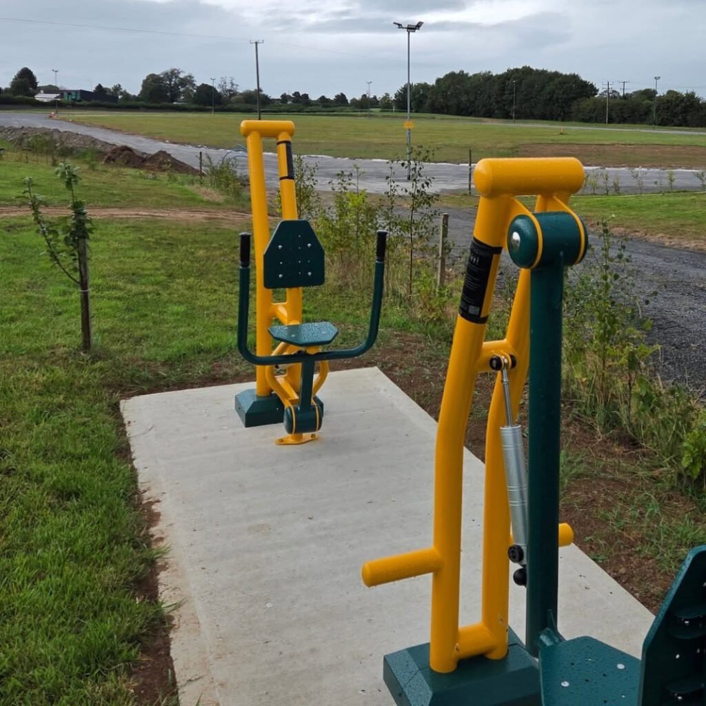 New exercise equipment installed at club grounds